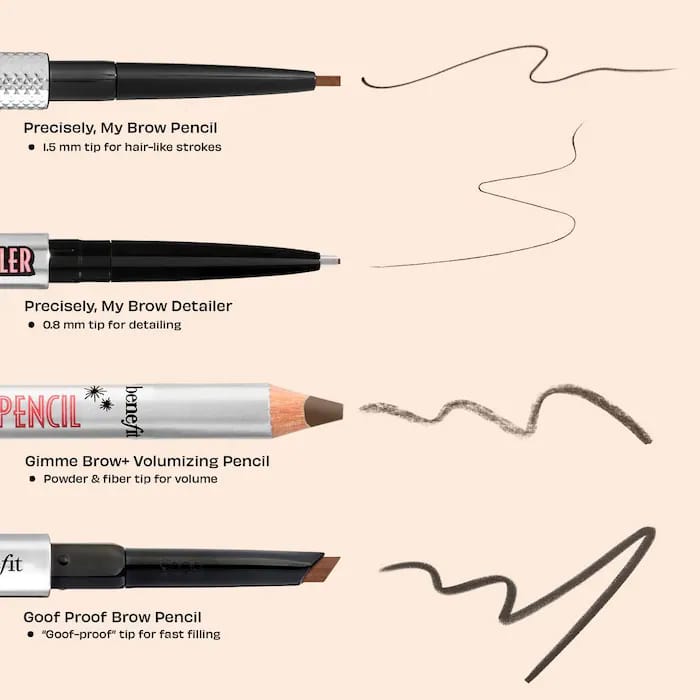 Benefit Cosmetics Precisely, My Brow Pencil – Warm Light Brown